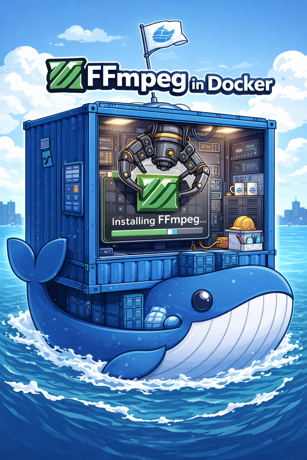 Установка FFmpeg в Docker: Dockerfile и пример телеграм-бота ...